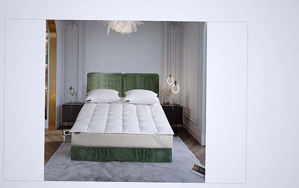 Beautyrest Breathable Down Mattress Toppers