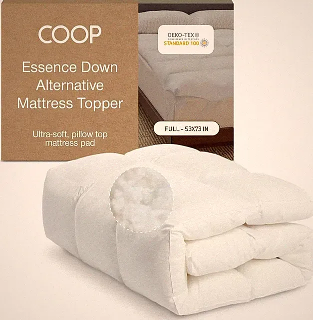 Plush 2-Inch Down Alternative Mattress Topper for Ultimate Comfort & Support